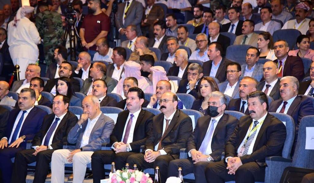 Deputy Speaker of Parliament Dr. Shakhwan Abdullah participates in the works of the 14th General Conference of the Higher Commission of the Lalish Cultural and Social Center and congratulates the new members of the commission