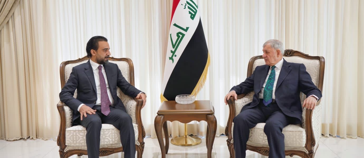 Al-Halboosi meets with the President of the Republic