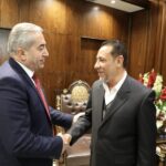 الأمين العام ووفد الأمانة العامة لمجلس النواب يقدمون التهنئة الى السيد حاكم الزاملي النائب الأول لرئيس مجلس النواب بمناسبة تسنمه منصبه الأمين العام ووفد الأمانة العامة لمجلس النواب يقدمون التهنئة الى السيد حاكم الزاملي النائب الأول لرئيس مجلس النواب بمناسبة تسنمه منصبه