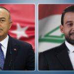 الحلبوسي يتلقى اتصالاً من وزير الخارجية التركي