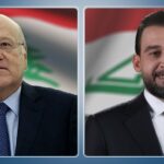 الحلبوسي يتلقى اتصالاً من رئيس الوزراء اللبناني