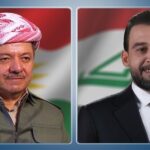 الحلبوسي يتلقى اتصالاً من زعيم الحزب الديمقراطي الكردستاني