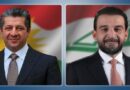 الحلبوسي يتلقى اتصالاً من رئيس حكومة إقليم كردستان
