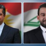 الحلبوسي يتلقى اتصالاً من رئيس حكومة إقليم كردستان