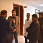 النائب محمد الكعبي يزور مستشفى الزهراوي في ميسان