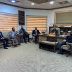 النائب شريف سليمان يزور بلدية شيخان في نينوى