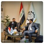 النائب علي شداد الفارس يزور رئيس اتحاد الصناعات في بغداد النائب علي شداد الفارس يزور رئيس اتحاد الصناعات في بغداد