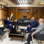النائبان احمد الجبوري ومحمد نوري يلتقيان وزيرة الاسكان والبلديات والاعمار في بغداد