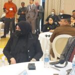 النائبة مديحة الموسوي تحضر مشروع تعزيز المشاركة السياسية للمرأة في المعهد العراقي