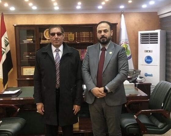 النائب محمد الرميثي يلتقي رئيس مؤسسة السجناء السياسيين