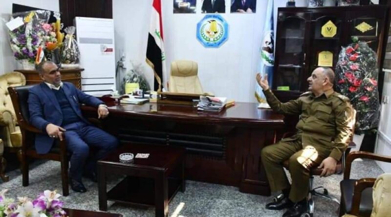 النائب عبدالامير المياحي يزور مديرية شرطة نفط الجنوب في محافظة البصرة
