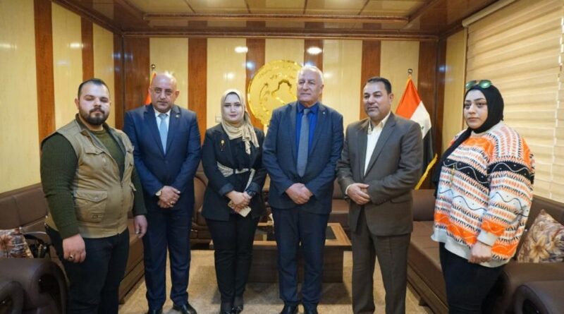 النائب مزاحم الخياط يلتقي جمعية الأمل العراقية في نينوى