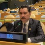 د.شاخەوان عبدالله أحمد نائب رئيس مجلس النواب يلقي كلمة العراق في جلسة الإستماع البرلمانية بمقر الأمم المتحدة د.شاخەوان عبدالله أحمد نائب رئيس مجلس النواب يلقي كلمة العراق في جلسة الإستماع البرلمانية بمقر الأمم المتحدة