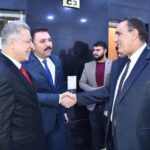 النائبان ارشد الصالحي وغريب التركماني يلتقيان محافظ كركوك