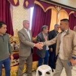 النائب مهدي الامرلي يلتقي رئيس نقابة اداريي دائرة صحة صلاح الدين