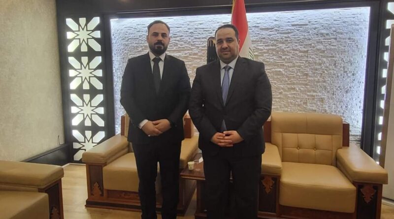 النائب محمد رسول الرميثي يلتقي وزير التجارة في بغداد