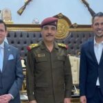 المستشار عدلي الكرخي يلتقي رئيس اركان الجيش
