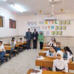 النائب عدنان الجابري يتفقد المدرسة الدولية في البصرة