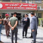 النائب احمد الربيعي يزور الشركة العامة لمصافي الجنوب