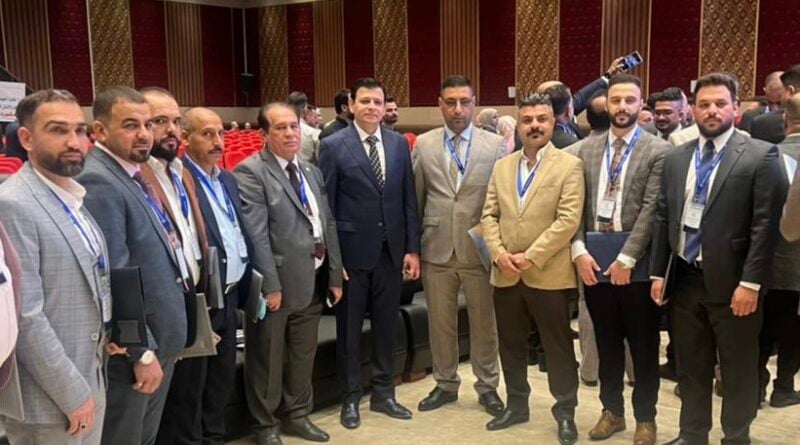 المستشار عدلي الكرخي يلبي دعوة نقابة المهندسين العراقية بمناسبة انتخاباتها العامة للدورة (28)