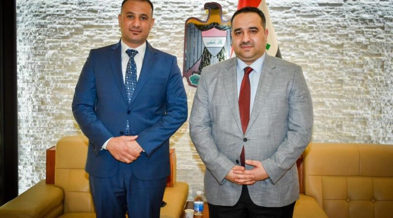 النائب محمد الدليمي يلتقي وزير التجارة في بغداد