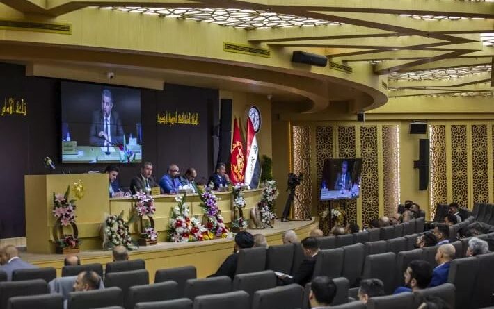 معهد التطوير النيابي في مجلس النواب يشارك في الملتقى التخصصي الأول لتوثيق جرائم التطرف في العراق