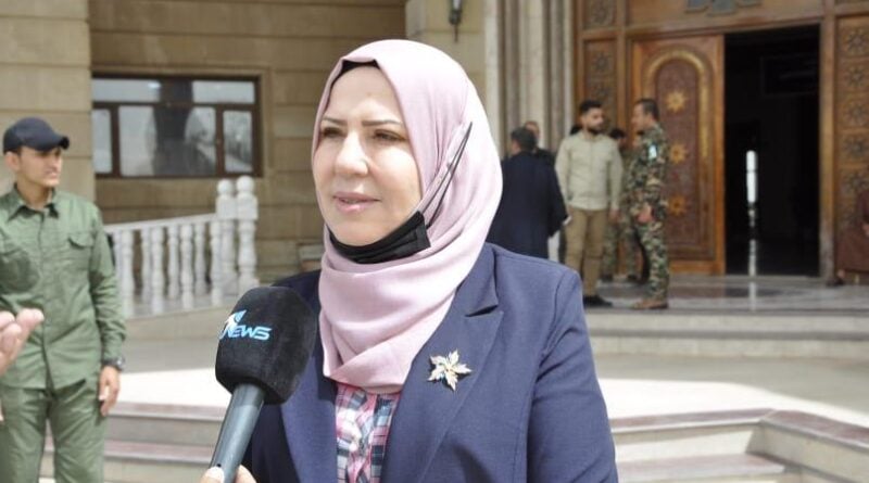 النائب زهرة البجاري تلتقي وزير الداخلية ووزير الموارد المائية