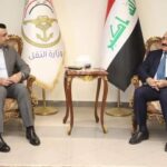 النائب يحيى المحمدي يلتقي وزير النقل في بغداد