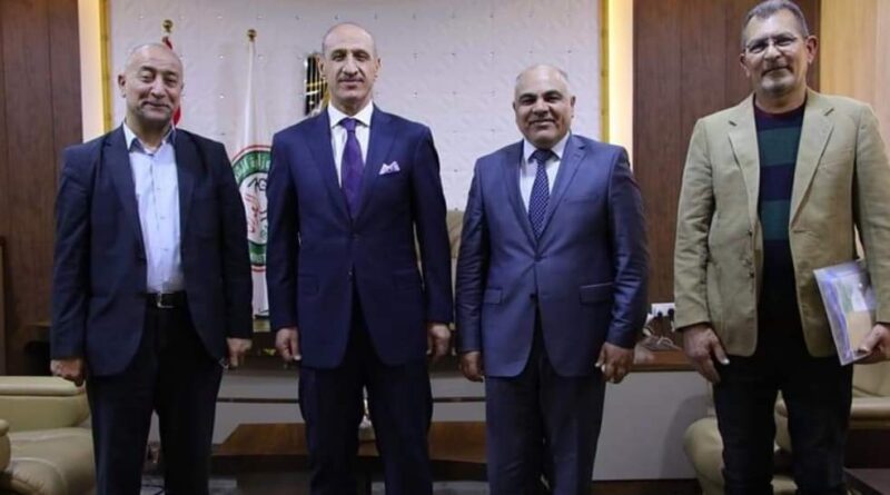النائب ثامر الحمداني يلتقي وزير الشباب والرياضة في بغداد
