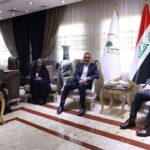 النائب عبد الامير الميّاحي يلتقي وزير الصحة في بغداد