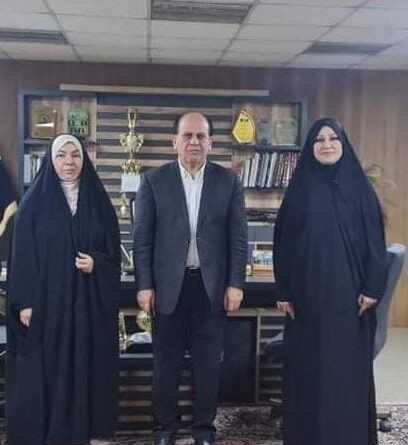 النائب سندس اللامي تزور وزارة الاسكان والاعمار في بغداد
