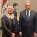 النائب مها الجنابي تلتقي رئيس مجلس الوزراء في بغداد