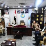 النائب مصطفى المرياني يزور مديرية شرطة نفط الجنوب