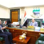 النائب جواد الغزالي يلتقي وزير الصناعة و المعادن في بغداد