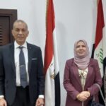 النائب زهرة البجاري تلتقي القنصل المصري في البصرة
