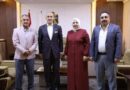 النائب اسماء العاني تلتقي وزير الشباب والرياضة في بغداد