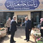 النائب ثامر الحمداني يلتقي رئيس جامعة بابل