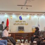النائب مديحة الموسوي تلتقي رئيس مجلس امناء شبكة الاعلام العراقي في بغداد