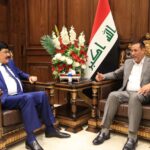 خلال استقباله السفير السوري.. الزاملي يشدد على ضرورة ضبط الحدود المشتركة بما يضمن منع تهريب النفط و تسلل الارهابيين خلال استقباله السفير السوري.. الزاملي يشدد على ضرورة ضبط الحدود المشتركة بما يضمن منع تهريب النفط و تسلل الارهابيين