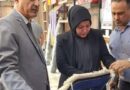 النائب مديحة الموسوي تزور الشركة العامة للجلود والانسجة في بغداد
