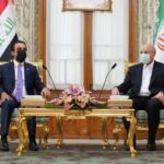 الحلبوسي يلتقي رئيس مجلس الشورى الإيراني