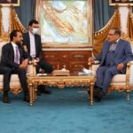 الحلبوسي يلتقي الأمين العام للمجلس الأعلى للأمن القومي الإيراني