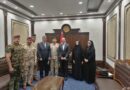 النائب لقاء ال ياسين تلتقي النائب الاول لرئيس مجلس النواب في بغداد