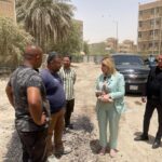 مقررة مجلس النواب تلتقي مدير عام دائرة المشاريع في امانة بغداد