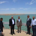 النائب صلاح زيني يزور بحيرة حمرين في ديالى النائب صلاح زيني يزور بحيرة حمرين في ديالى
