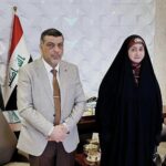 النائب سهيلة العجرش تزور المصرف الزراعي في بغداد النائب سهيلة العجرش تزور المصرف الزراعي في بغداد