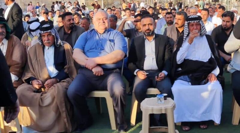 النائب علي الساعدي يحضر مؤتمر عشيرة الجبور في منطقة الكريعات