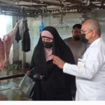 النائب سهيلة العجرش تزور المجزرة العصرية الحكومية في البصرة النائب سهيلة العجرش تزور المجزرة العصرية الحكومية في البصرة