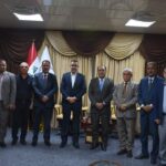 النائب عبد الامير المياحي يزور نقابة المعلمين العراقيين