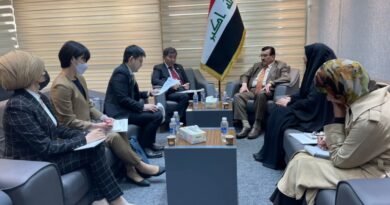 لجنة العلاقات الخارجية تستقبل السفير الياباني لدى العراق